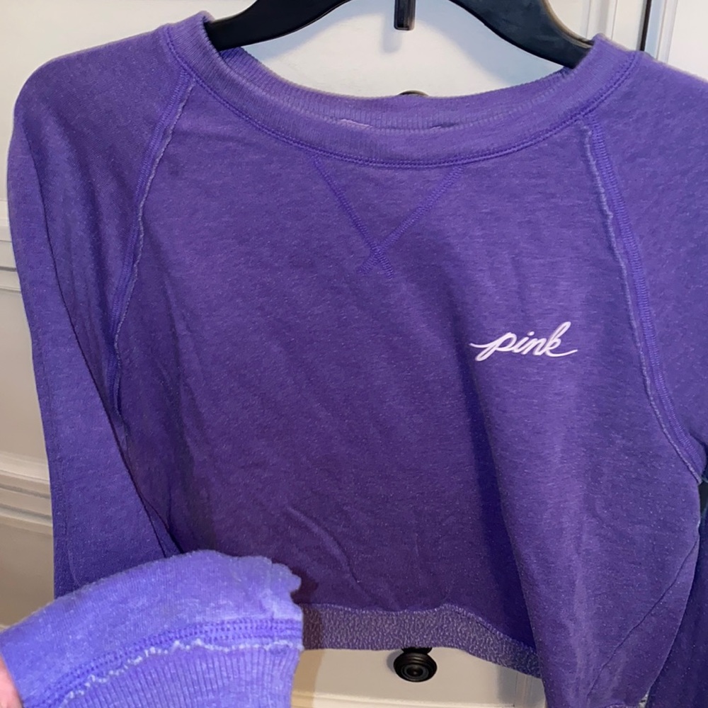 Long sleeve crop top